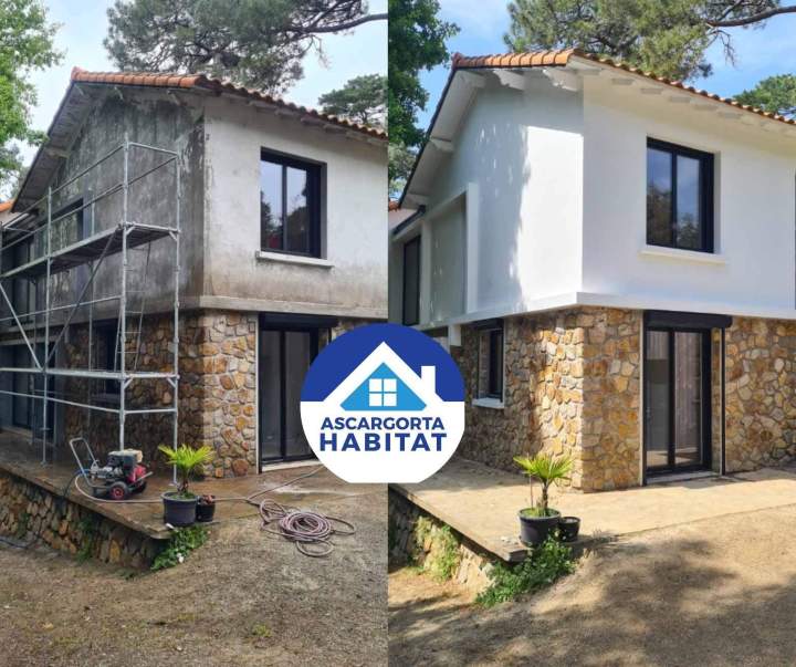 Une façade toute neuve grâce à un ravalement professionnel